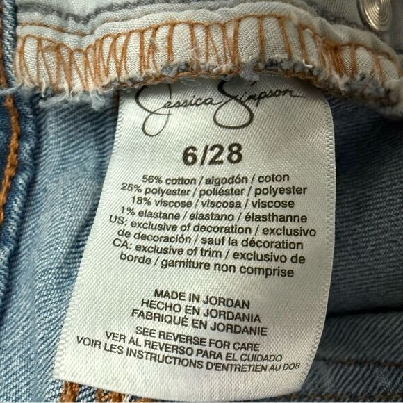 Jessica Simpson High Rise Skinny Ankle Jeans Size 6/28 Lightly Worn - Picture 6 of 8
